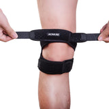 Adjustable Dual Patella Knee Strap Band Brace Support For Running Climbing - Aladdin Shoppers