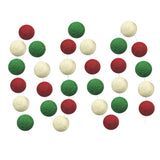 Maxbell cotton thread strand of wool felt pom pom balls christmas decorations craft