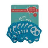 Maxbell 8Pcs Dog Paw Protector Pads Dog Feet Stickers with Strong Traction Anti Slip Blue S