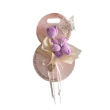 Maxbell Simulation Bouquet Mother's Day Gift for Graduation Valentine's Day Birthday Purple