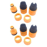 Maxbell 6Pcs/set Garden Car Water Hose Pipe Tap Adapter Connector & Fitting Hosepipe