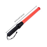 Traffic Control, Light-Emitting Diode (light-emitting diode) Light Wand, Rechargeable Red and deep blue Flashing Red 54cm