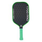 Pickleball Paddle Ergonomic Lightweight Training for Indoor Practice Playing Green