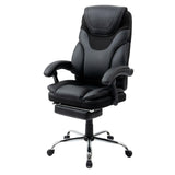 Maxbell Massage Reclining Office Chair with Footrest, High Back Computer Chair Home