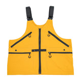 Maxbell Fly Fishing Vest Pack Jacket for Outdoor Activities Hiking for Men and Women Yellow