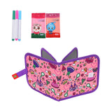 Maxbell Erasable Doodle Book Set Portable Reusable Drawing Book for Game Travel Road castle