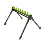 Maxbell Fishing Rod Rack Save Space Practical Display Stand for Garage Vehicle Truck 8holes 45x40x31cm