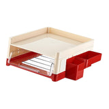 Maxbell Desk File Holder Sturdy Multipurpose Stationery Storage for Home Workstation