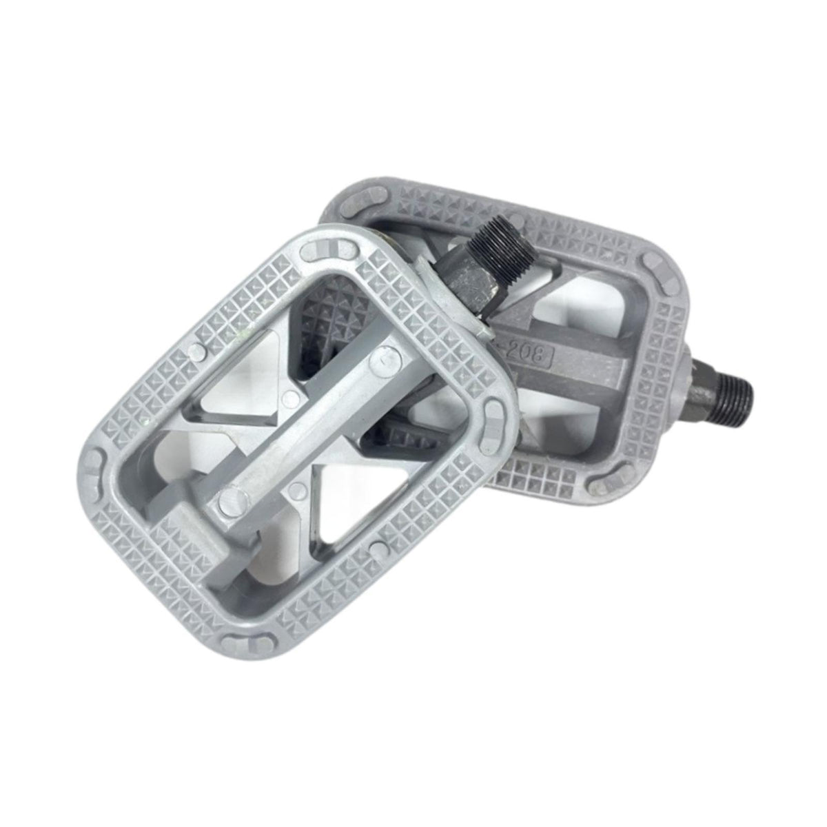 2 Pieces Kids Bike Pedals Stable with Reflective Strips Footrest Replacement