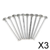 Maxbell 3x10 Pieces 1/8" Thin Disc Type Shaft Diamond Engraving Burrs Bits Diam. 6mm