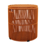 Maxbell Handwoven Laundry Basket Dirty Clothes Basket for Living Room Towels Camping