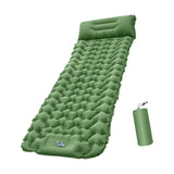 Maxbell Inflatable Mattress Waterproof Camping Sleeping Pad for Garden Travel Hiking Olive green