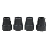 Maxbell Maxbell 4pcs 25mm Rubber Trekking Pole Cap Walking Stick Ferrule Non-slip Foot Cover