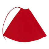 Maxbell 1:12 Scale Action Figure Cape Costume Action Figure Clothes for 6inch Figure red