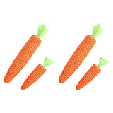 Maxbell 4 Pieces Cat Chew Toy Funny Paper Rope Teaser Toy for Dogs Small Pet Hamster
