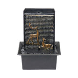 Maxbell Indoor Waterfall Novelty Tabletop Fountain for Entrance Centerpiece Bedroom