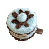 Maxbell Cute Hair Clip Cake Shape Headpiece Plush Dessert Clip for Women Girls Party Style B