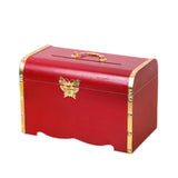 Maxbell Wooden Piggy Bank Wooden Saving Box for Children Gifts Home Decoration Party L