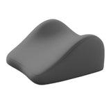 Maxbell Face Down Pillow Memory Foam Wedge Prone Pillow for Lounging Watching Movies dark gray