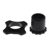 Maxbell 2 Set Wireless Microphone Mic Holder Anti-rolling Protection Rings + Bottoms