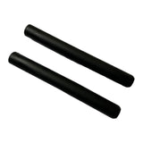 Maxbell 2x Anti Slip Drumstick Wrap Silicone Drumstick Grips for Adults Drummer Kids black