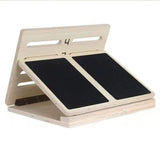 Maxbell Wooden Slant Board for Calf Stretching Balance Board for Exercise Leg Squats