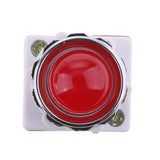 Maxbell 2x220V LED Metal Dash Panel Indicator Light Lamp Signal Light Red