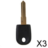 Maxbell 3xMotorcycle Key Blank For Ducati 696 600 748 848 999 1098 800 900 620