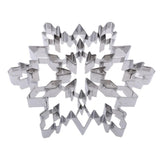 Maxbell Cake Fondant Plunger Cutter Cookies Biscuit Mold Christmas Snowflake
