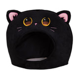 Maxbell Cat Plush Animal Hat Novelty Women Headgear Hood for Dress up Selfie Cosplay