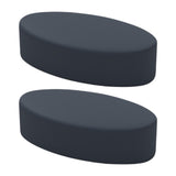 Maxbell 2Pcs Wrist Elbow Rest Pad for Desk Comfortable Padded for Office Home Gaming Dark Gray