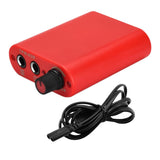 Maxbell Maxbell Portable Mini Tattoo Power Supply with Power Cord for Tattoo Machine Red