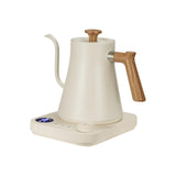 Maxbell Gooseneck Electric Kettle Gooseneck Coffee Kettle for Outdoor Camping Picnic white