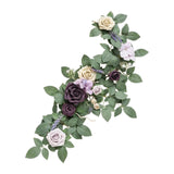 Maxbell Wedding Arch Flower Silk Flower Sturdy Decorative for Chair Sweetheart Table Style B