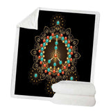 Maxbell Soft Warm Fleece Throw Blanket for Couch Sofa 50 x 60'' Beautiful Decoration