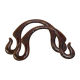 2Pcs Resin Handbag Handles Premium Supplies Gift Direct Replaces Hook Shaped Style E