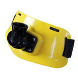 Maxbell Fishing Waist Rod Holder ABS Plastic Seawater Tackle Padded Yellow and Black - Aladdin Shoppers