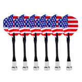 Maxbell 6 Pieces Magnetic Darts for Magnet Dartboard Dart Board USA National Flag - Aladdin Shoppers