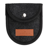 Maxbell Picks Storage Pouch Box Soft Portable Guitar Picks Holder for Kids Guitarist Black