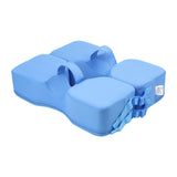 Maxbell Non Inflatable Float Bathtub Accessory Children Adjustable Infant Pool Float BLue