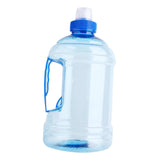 Maxbell Water Bottle with Handle Sports Cup Water Bucket for Exercise Camping Sports Blue 1L