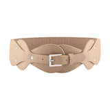 Maxbell Women Waist Belt Corset Band Retro Ladies Girls Stretch Cinch Waistband Gift Khaki