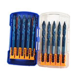 Maxbell Crooked Head Eccentric Drill Bit Set Quick Wear Resistant Alloy for Concrete 10pcs 8mm