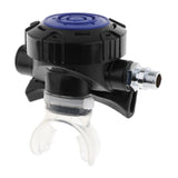 Maxbell Scuba Diving Second Stage Regulator for Backup Use Clear Silicone Mouthpiece Blue