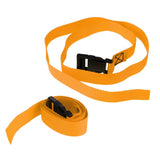 Maxbell 1 Pair 1m 25mm Golf Trolley Webbing Straps with Quick Release Buckle yellow - Aladdin Shoppers