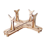 Maxbell Model Airplane Display Making Painting Tool Wood for Model Hobby Building 32cmx30cmx12cm