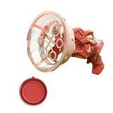 Maxbell Bubble Machine for Kids Fan Romantic Handheld for Party Favors Birthday Gift Red