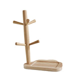 Maxbell Wood Key Tray Entryway Tray Organizer Catchall Tray for Phone Bedroom Office Cloud Base