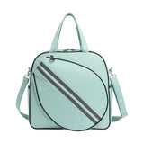 Tennis Racket Bag Storage Carrying Portable Beginners Players Pickleball Bag Cyan