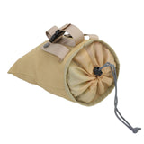 Maxbell Foraging Pouch Gathering Waist Bag Bushcraft Haversack Pack Khaki - Aladdin Shoppers